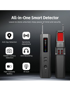 Detector de Cámara Oculta SGDOWET T09 - Antiespía Portátil 2