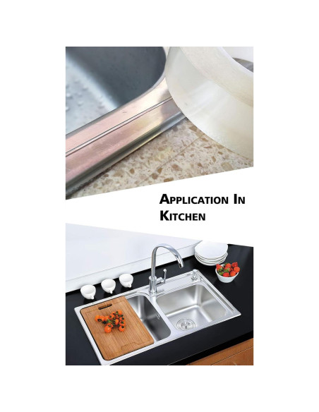 Cinta de Sellado Transparente LLPT 30mm x 10m Impermeable