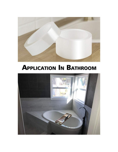 Cinta de Sellado Transparente LLPT 30mm x 10m Impermeable