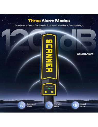 Escáner de Metales JKUSS DM239A Alta Sensibilidad 0.41kg