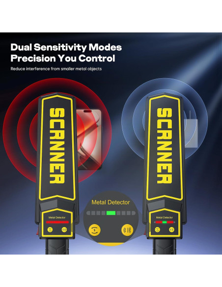 Escáner de Metales JKUSS DM239A Alta Sensibilidad 0.41kg