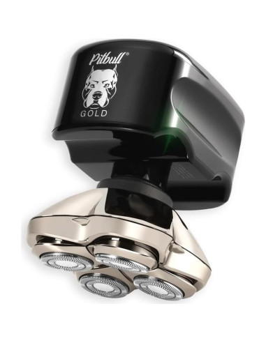 Afeitadora Rotativa Skull Shaver Pitbull Gold PRO 5 en 1