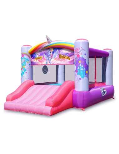 Casa Inflable Princesa Action Air 3.1x2.4m con Ventilador