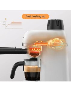 Máquina de Café Espresso SOWTECH CM5409-UL 800W 1-4 Tazas 2