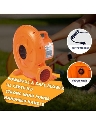 Casa Inflable Princesa Action Air 3.1x2.4m con Ventilador