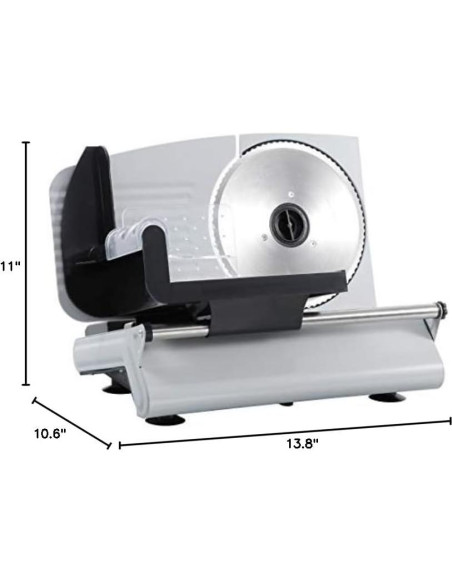 Cortadora Eléctrica de Alimentos SUPER DEAL 19.05 cm Ajustable