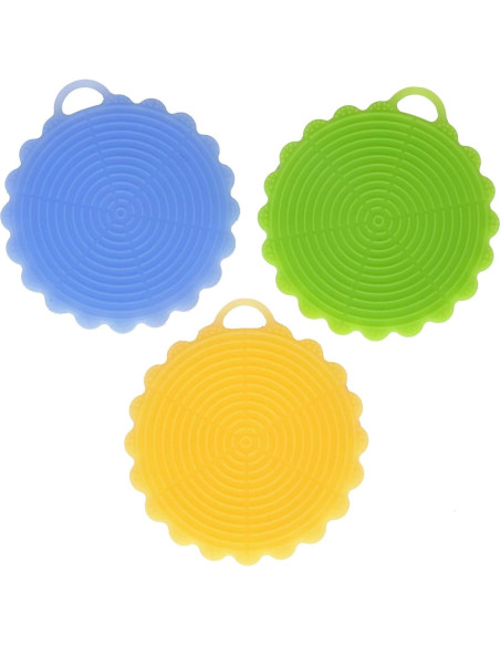 Círculos Texturizados Diversión y Función - Juego de 3 - 12.4 cm