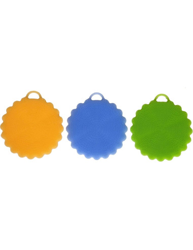 Círculos Texturizados Diversión y Función - Juego de 3 - 12.4 cm