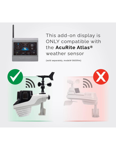 Estación Meteorológica AcuRite Atlas HD con Barómetro - Gris