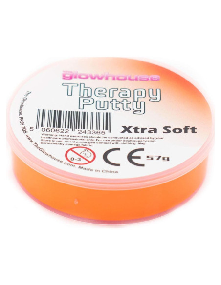 Masilla Terapéutica No Tóxica The Glowhouse Naranja Extra Suave