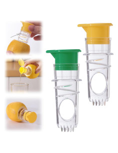 Exprimidor Manual de Limón Ginolmis con Filtro - 2 Piezas