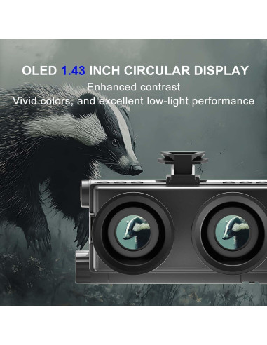 Gafas de Visión Nocturna Digital Infrarroja 4K SKIOVEMI