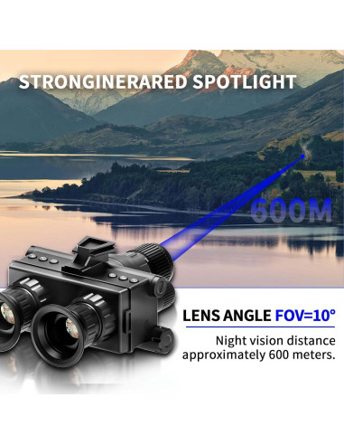 Gafas de Visión Nocturna Digital Infrarroja 4K SKIOVEMI