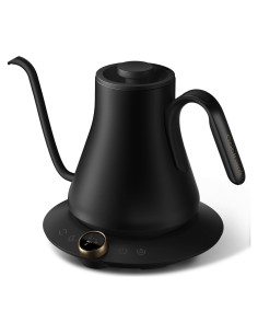 Tetera Eléctrica Cocinare FLOW M9 Cuello de Ganso 0.6kg Negro