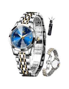 Reloj de Pulsera OLEVS para Mujeres Acero Inoxidable 27mm