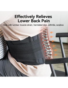 Faja de Soporte Lumbar Comforband Mediana con Cobre 2