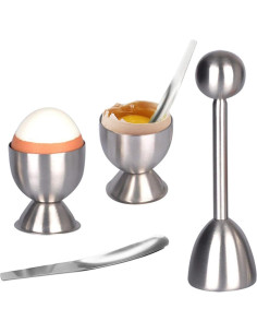 Juego de Cortador y Tapador de Huevos Hocai, 5 Piezas 2