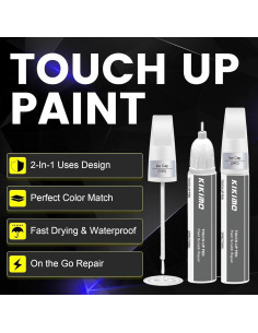 KIKIMO Pintura de Retoque para Toyota Plata Celestial 12ml 2
