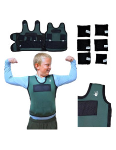 Chaleco con peso SENSORY4U para niños 45.72x40.64cm
