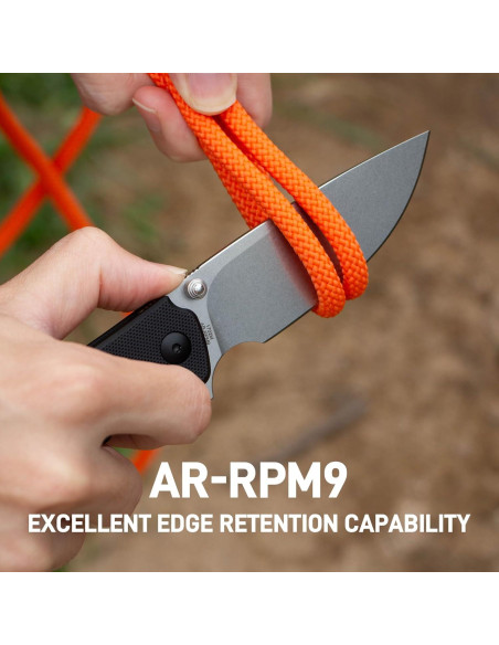 Cuchillo de bolsillo ARTISANCUTLERY Tradition V2 9.09 cm Negro