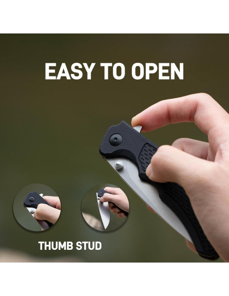 Cuchillo de bolsillo ARTISANCUTLERY Tradition V2 9.09 cm Negro