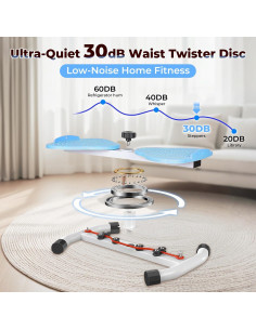 Tablero Ab Twister OUNAN para Ejercicio de Abdomen y Cintura 2