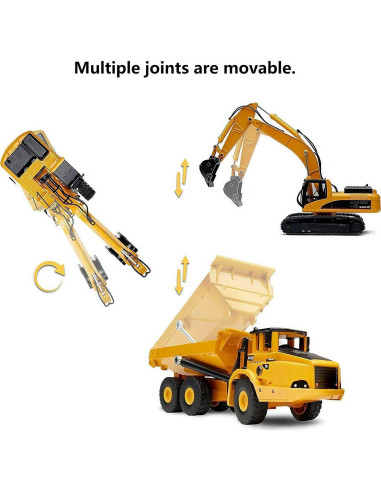 Set de Juguetes de Construcción Gemini&Genius 1/50 Metal