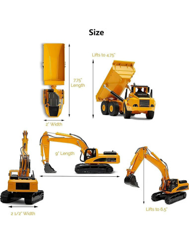 Set de Juguetes de Construcción Gemini&Genius 1/50 Metal