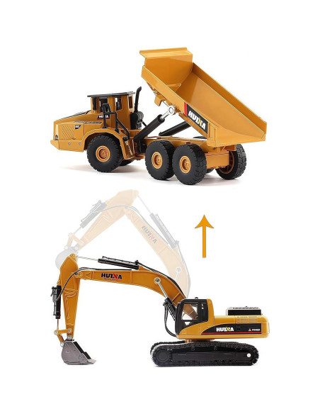 Set de Juguetes de Construcción Gemini&Genius 1/50 Metal