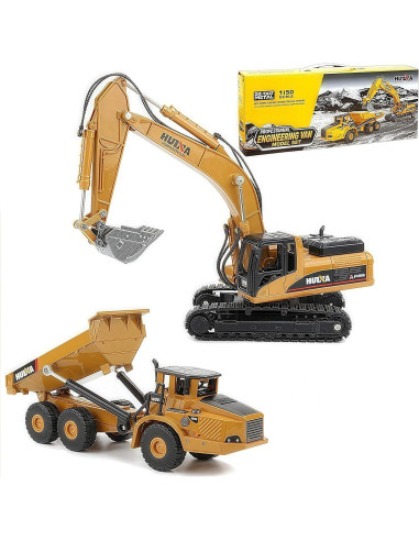 Set de Juguetes de Construcción Gemini&Genius 1/50 Metal