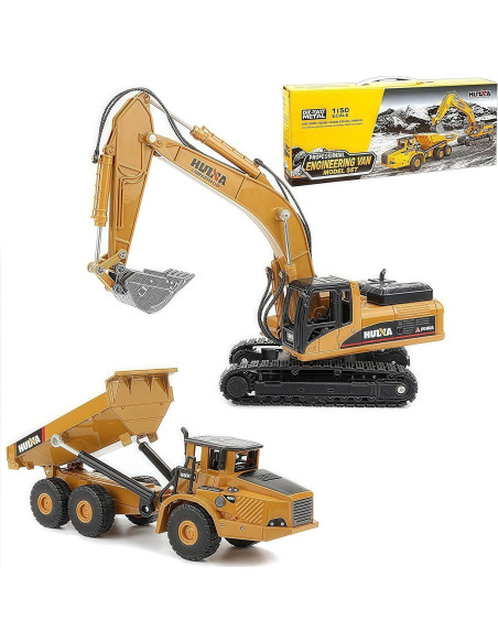 Set de Juguetes de Construcción Gemini&Genius 1/50 Metal