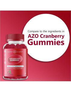 Gominolas de Arándano GeriCare 60 Unidades - Salud Urinaria 2