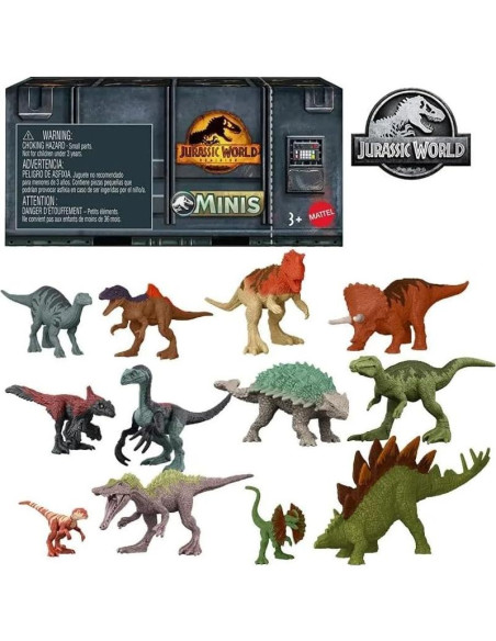 Jurassic World Dominion Minis Dinosaurios - 9 Paquetes Sorpresa Mattel