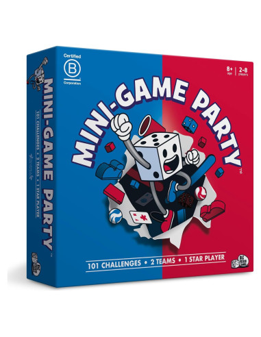 Juego de Mesa Fiesta Big Potato 101 Mini Juegos para 2-8 Jugadores