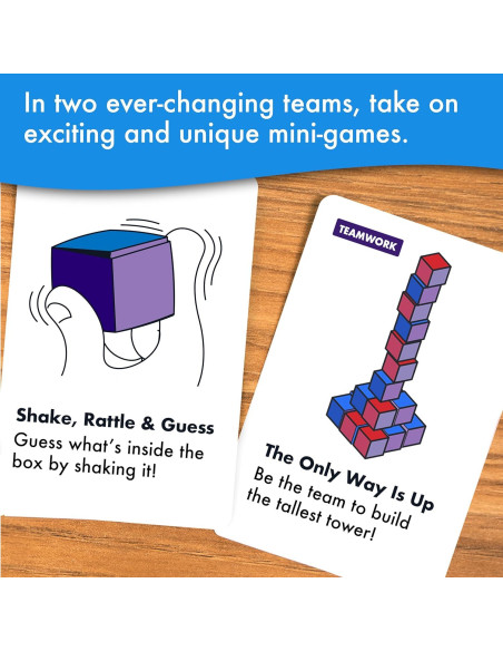 Juego de Mesa Fiesta Big Potato 101 Mini Juegos para 2-8 Jugadores