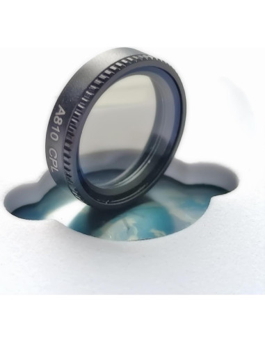 Filtro CPL Polarizador para Dash Cam 70mai A810 - Antirreflejo Gris