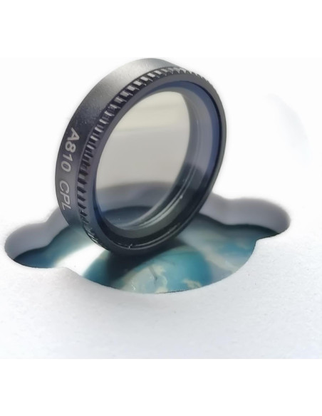 Filtro CPL Polarizador para Dash Cam 70mai A810 - Antirreflejo Gris