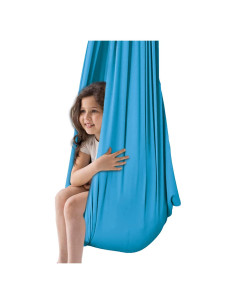 Columpio Sensorial Terapéutico ZWWADR 2.79m Azul Claro