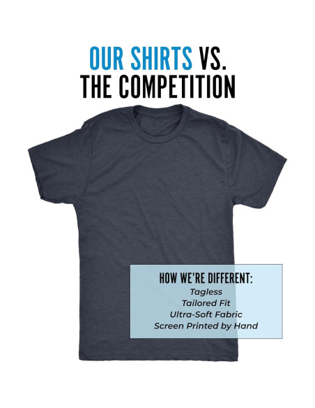 Camiseta Divertida para Hombre Crazy Dog Stay Weird - Mediana