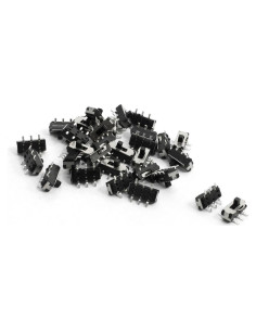 Interruptor Táctil Deslizante uxcell 30 Pcs 9x3.6mm Bloqueo