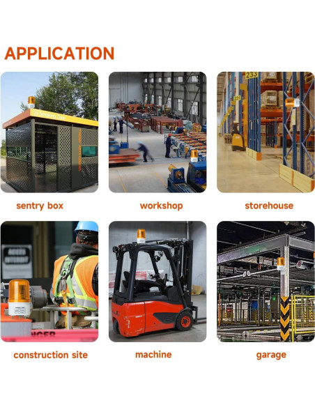 Luz Estroboscópica LED Verde 110V con Sirena 90dB - SLB-5103J