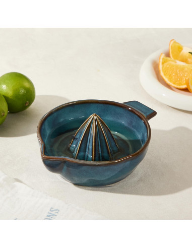 Exprimidor de Limón Manual Cerámica Tuioyoc 16cm Portátil