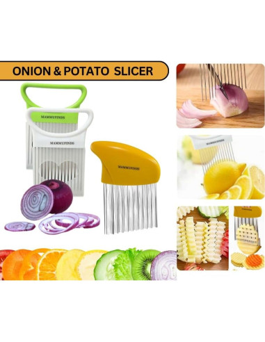 Cortador de Verduras Multifuncional MAMMUFINDS - Acero Inoxidable