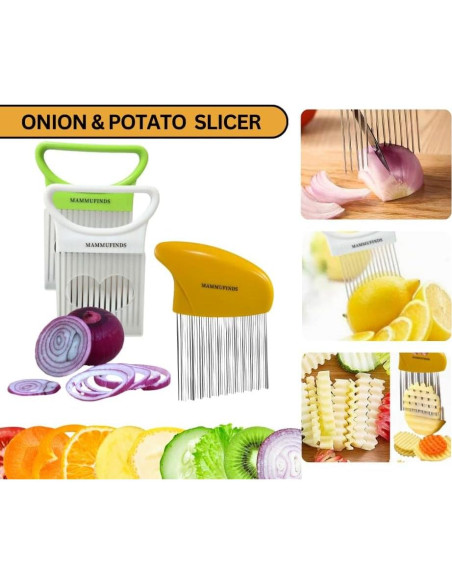 Cortador de Verduras Multifuncional MAMMUFINDS - Acero Inoxidable