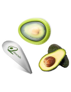 Contenedor de almacenamiento para aguacate Anpow WRC1001-2 16.5x11.4 cm