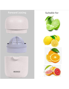Exprimidor Manual de Cítricos ZWCEGND Color Trigo 370ml 2