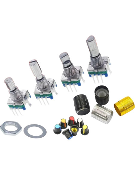 5 Piezas Codificador Rotativo 360 Grados SIALMSIANI 15mm 20mm