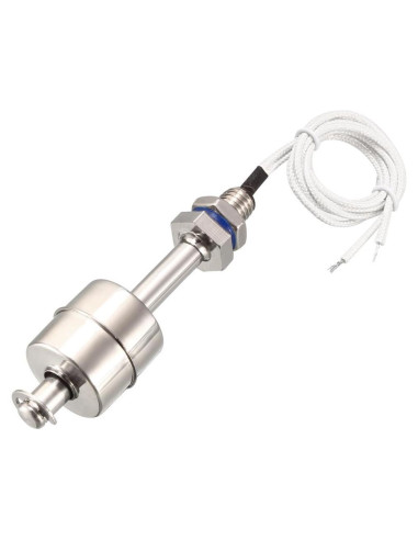 Interruptor de Flotador uxcell 90mm Acero Inoxidable 10W