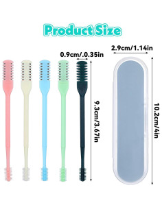 Cortador de Vello Nasal Manual Classicseali 5PCS Doble Lado 2