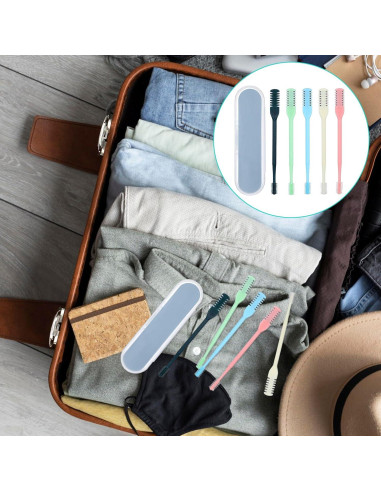 Cortador de Vello Nasal Manual Classicseali 5PCS Doble Lado